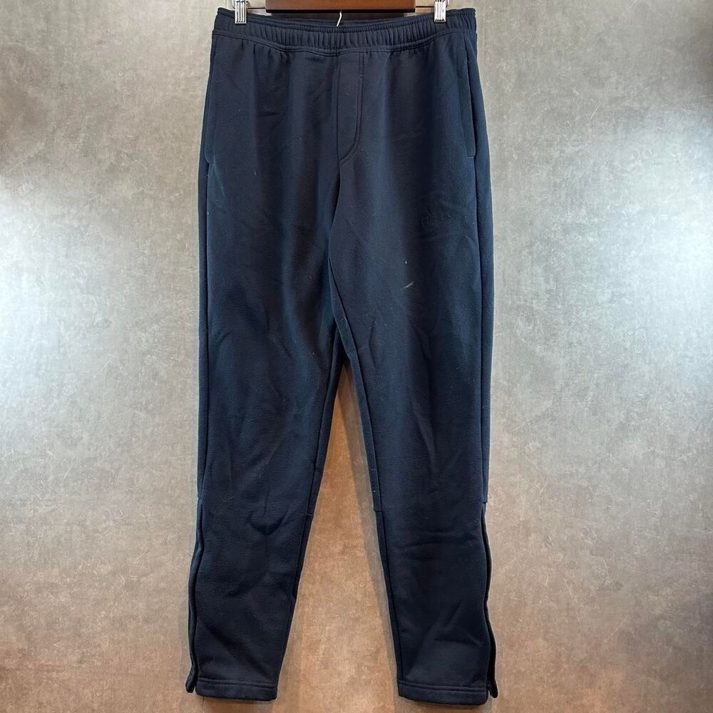 Adidas Men's Black and Navy Joggers-tracksuits